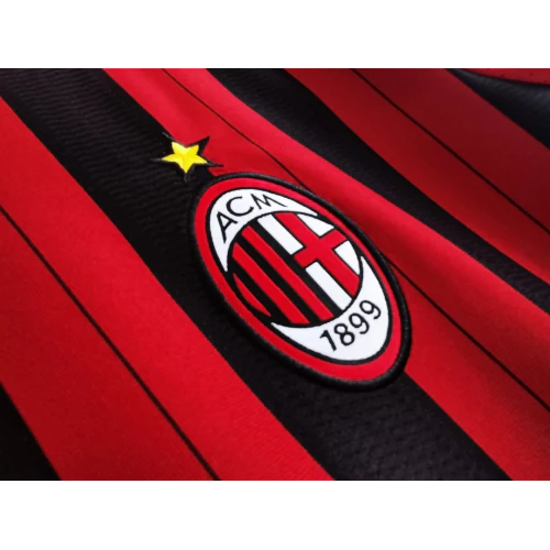 Ac Milan 2013/14 Home Kit Full Sleeves
