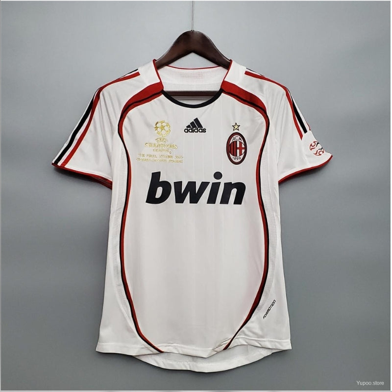 AC MILAN 2006-07 AWAY KIT HALF SLEEVES