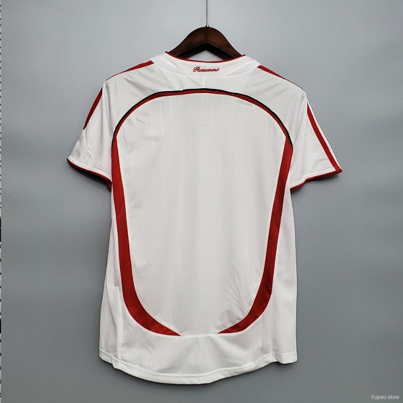 AC MILAN 2006-07 AWAY KIT HALF SLEEVES