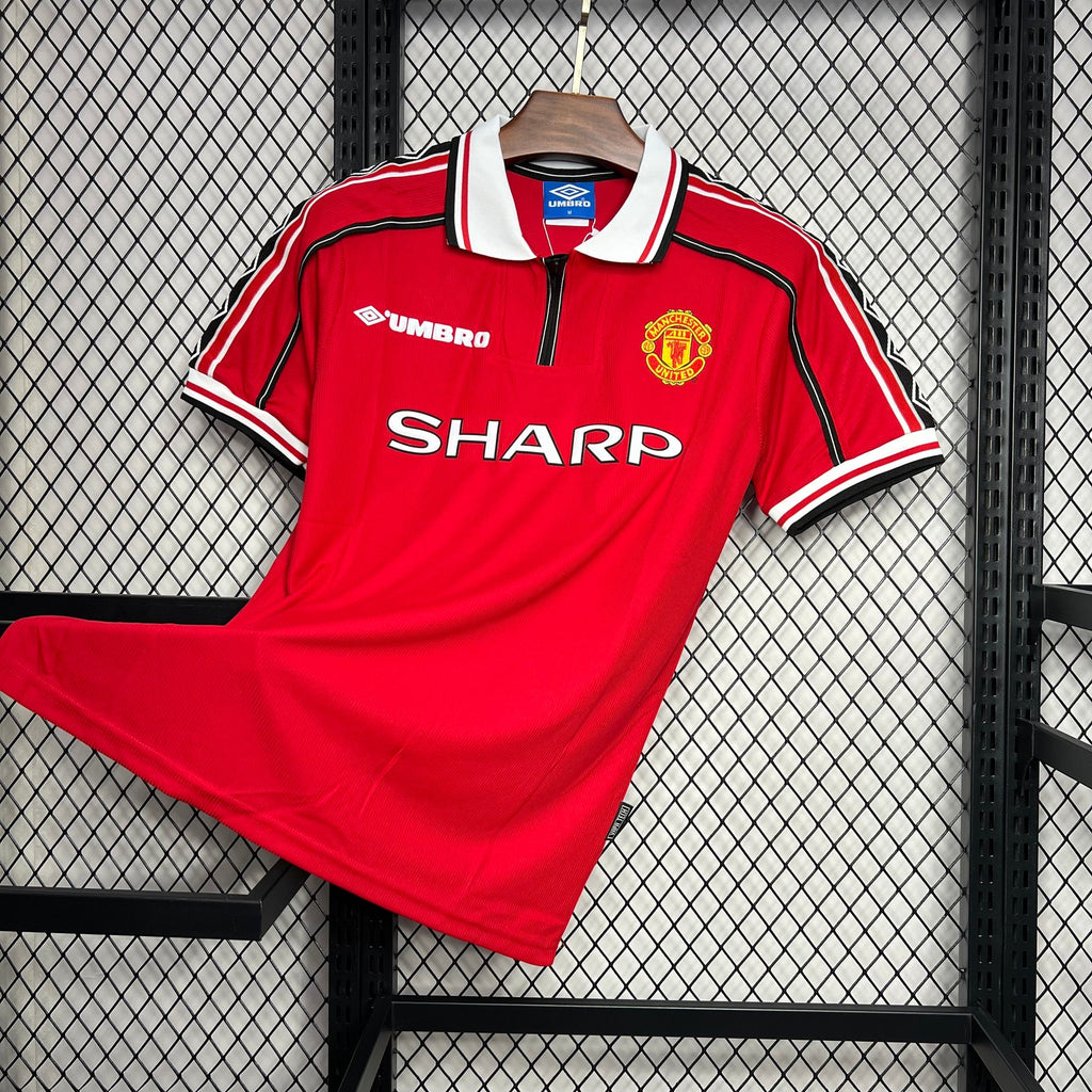 Man united Retro 1998-99 Half Sleeves