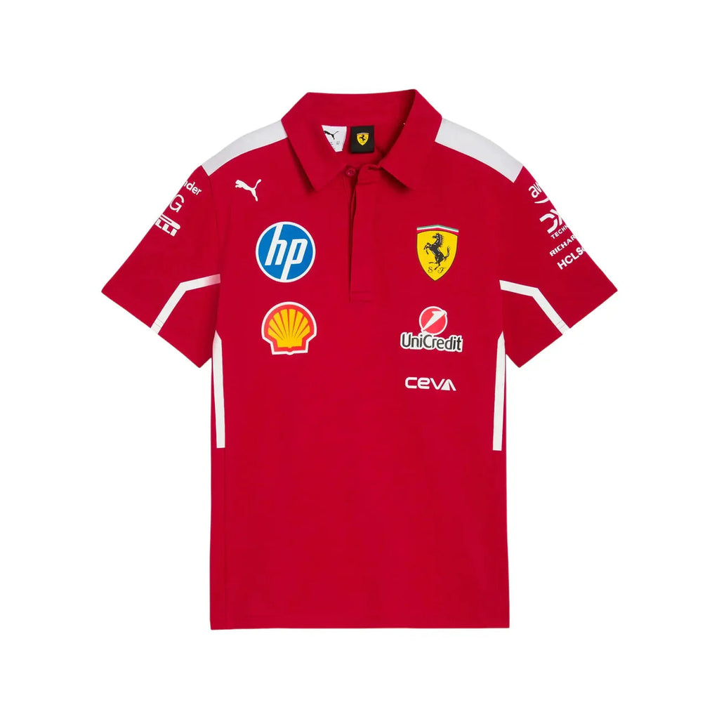 Scuderia Ferrari HP 2025 drivers Polo T-shirt