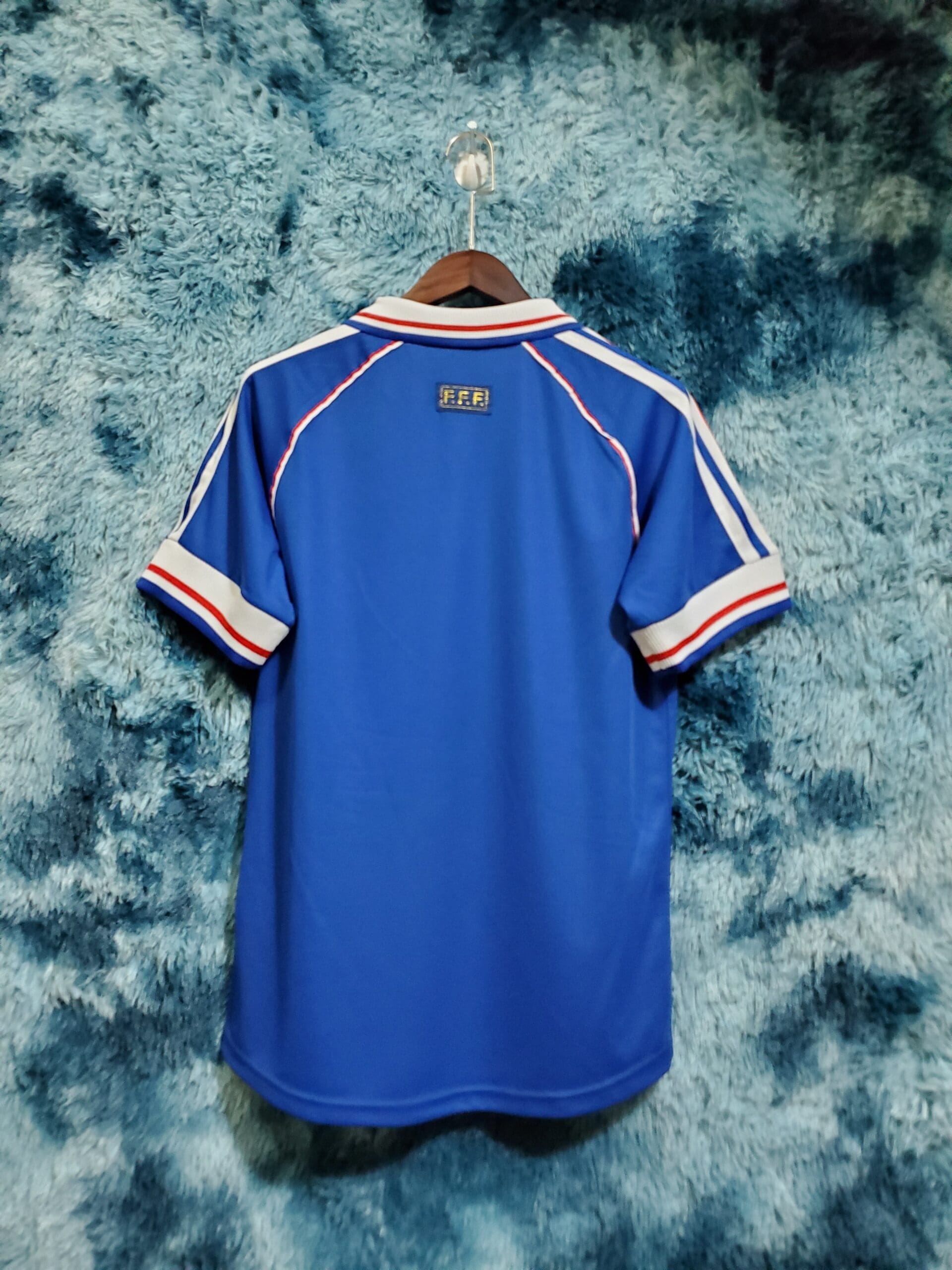 France home 1998 Final Edition Retro Half Sleeves