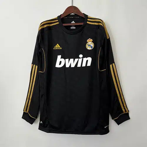 Real Madrid Retro 2011-12 Away Full Sleeves (Black)