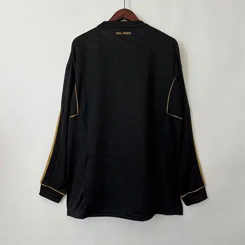 Real Madrid Retro 2011-12 Away Full Sleeves (Black)
