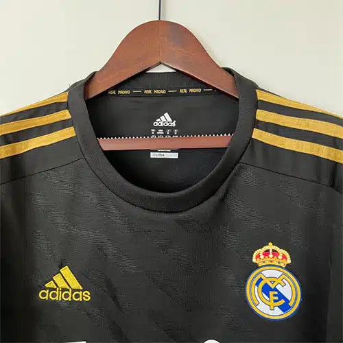 Real Madrid Retro 2011-12 Away Full Sleeves (Black)