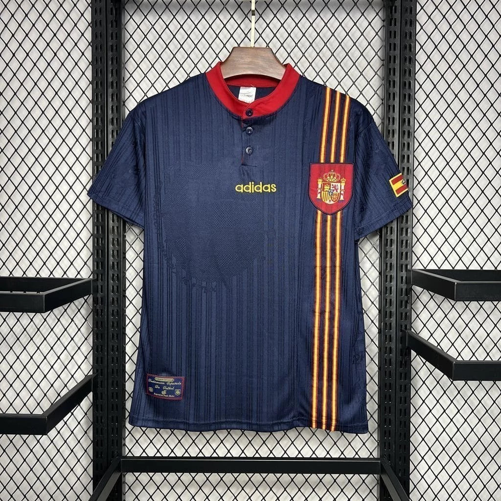 Spain Half Sleeves 1996/97 Away Kit