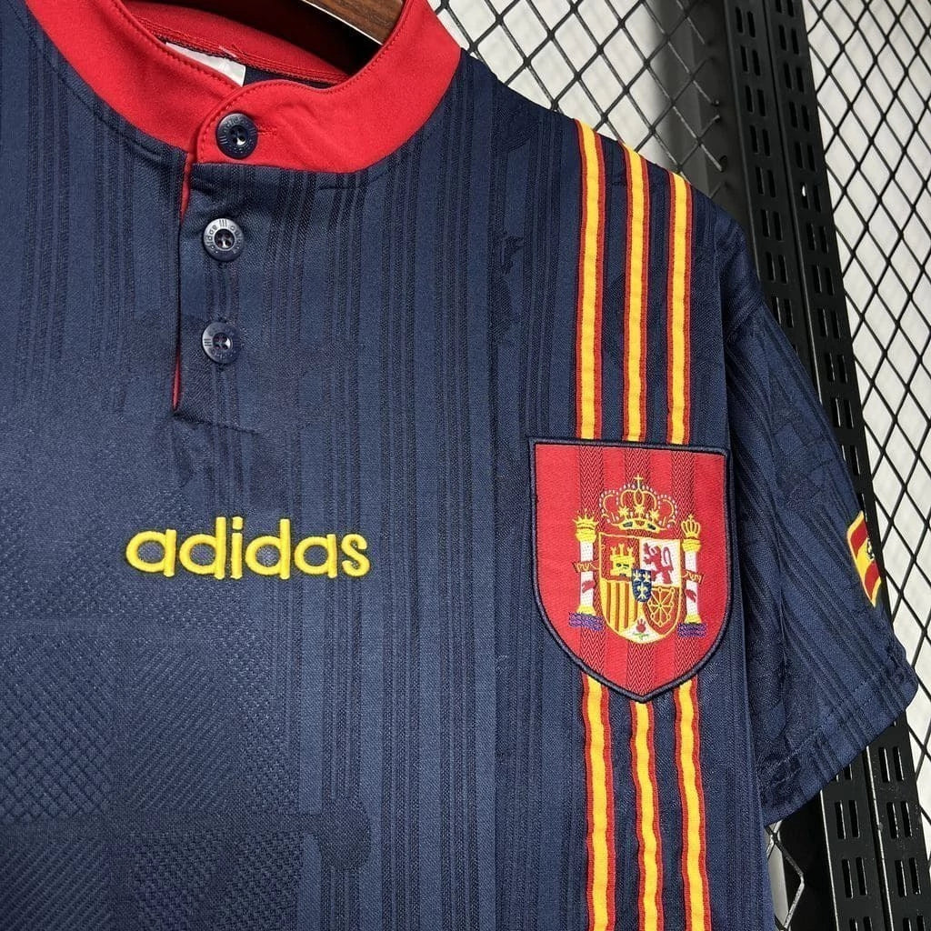 Spain Half Sleeves 1996/97 Away Kit