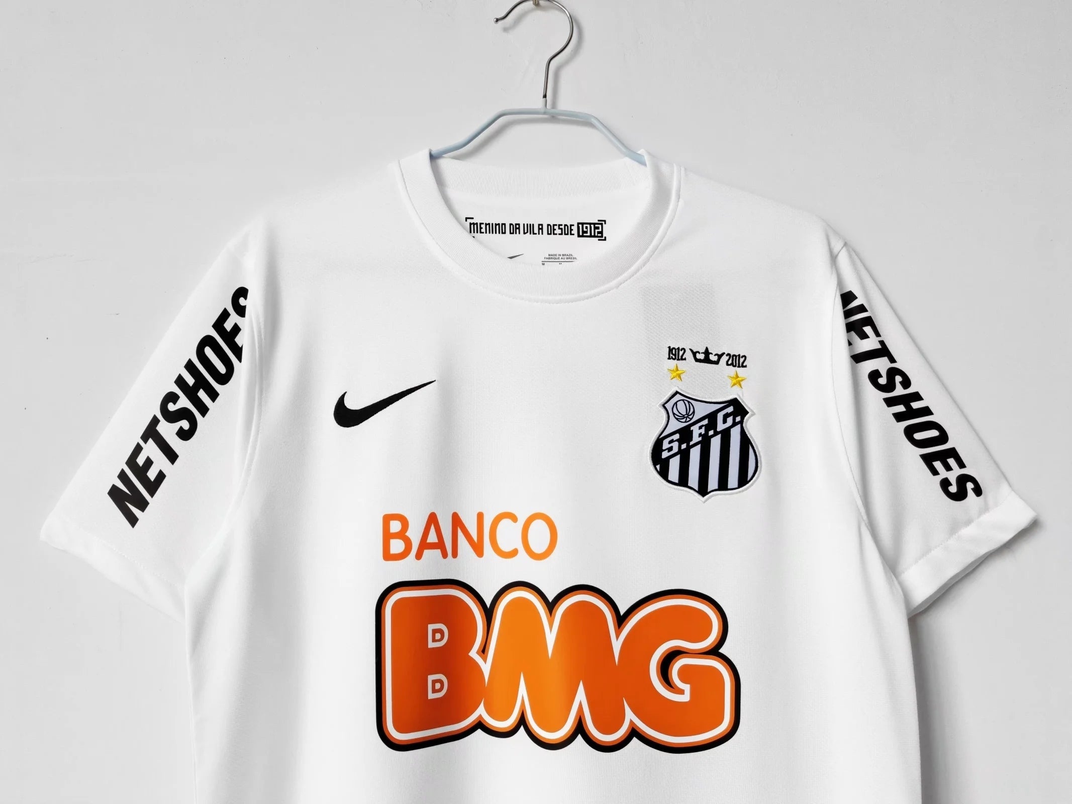 Santos FC 2011/12 Half Sleeves home Retro