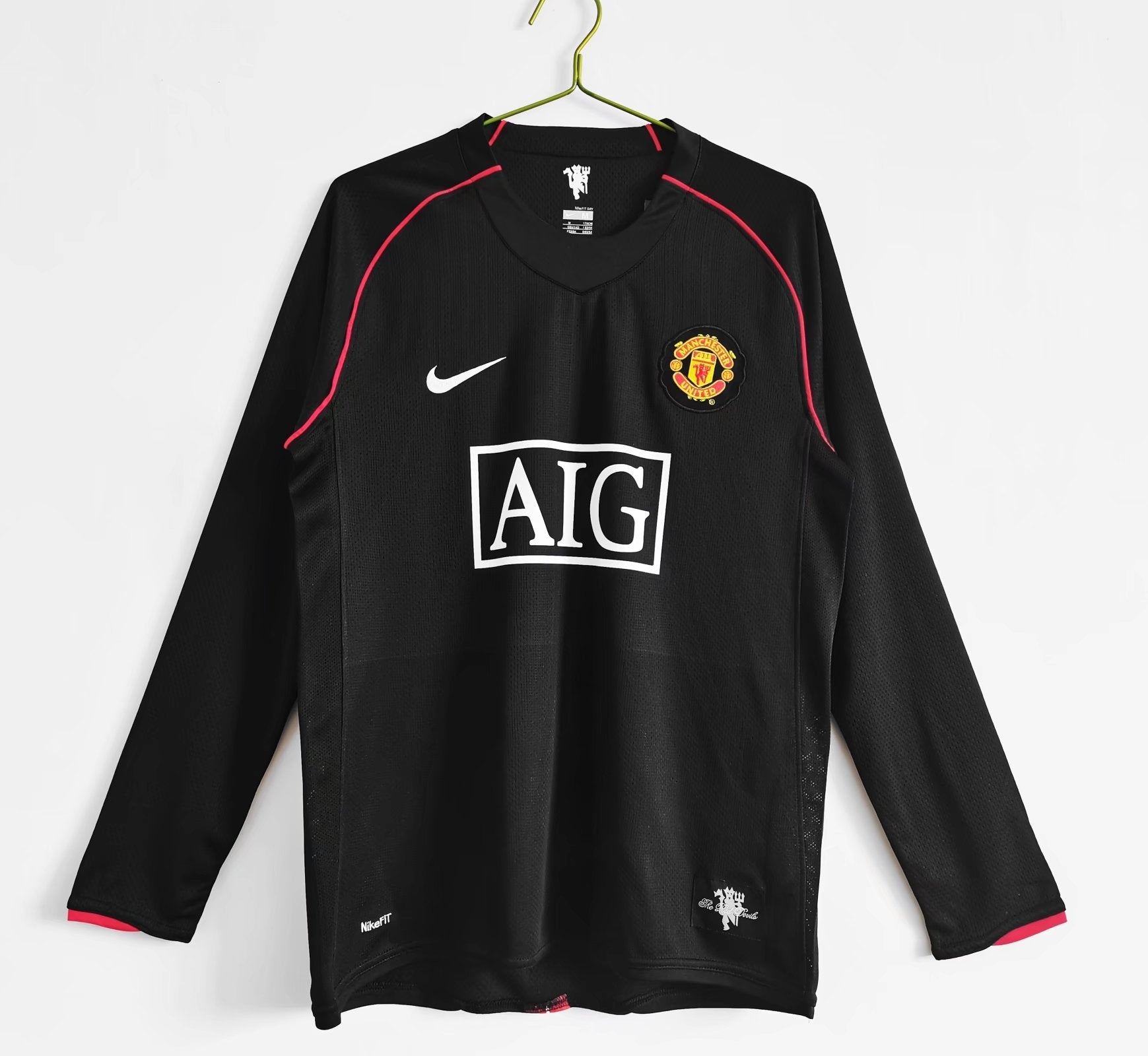 Manchester United 2007-08 Away Full Sleeves