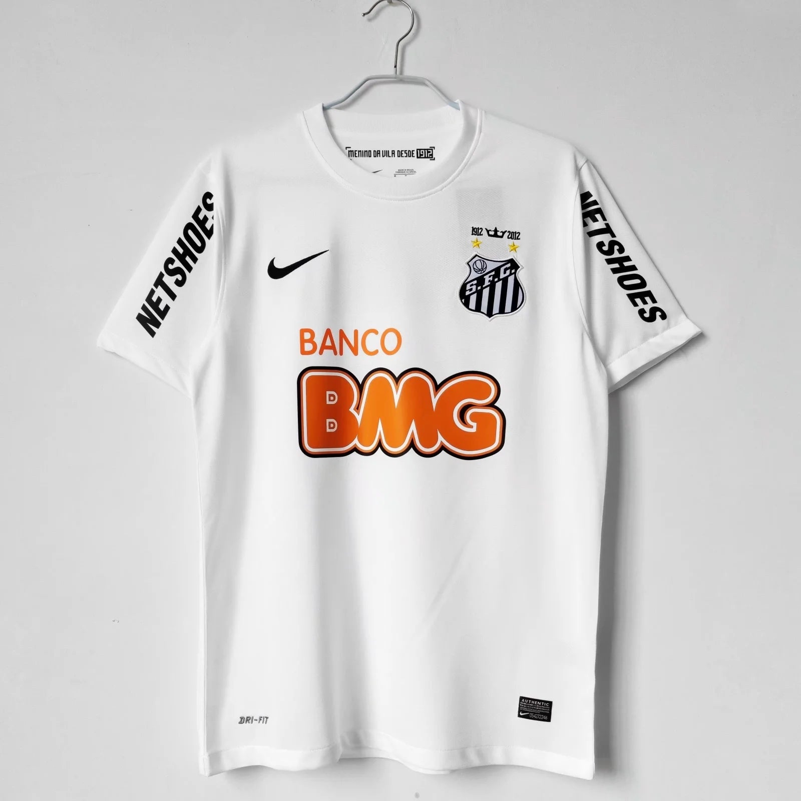 Santos FC 2011/12 Half Sleeves home Retro